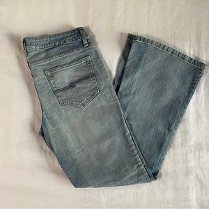 Arizona Jean Co Size 7 Short Boot Cut Jeans